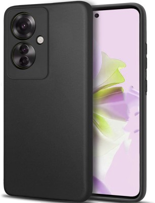 Lilliput Back Cover for Oppo F25 Pro 5G(Black, Grip Case, Silicon, Pack of: 1)