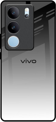 Hocopoco Back Cover for Vivo V29 Pro 5G(Black, Grey, Pack of: 1)