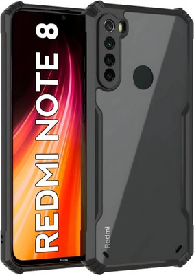 Mezokart.com Back Cover for Redmi Note 8(Transparent, Camera Bump Protector, Pack of: 1)