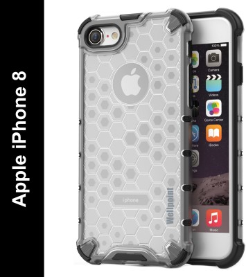 Wellpoint Back Cover for Apple iPhone 7, Apple iPhone 8(Transparent, Camera Bump Protector, Pack of: 1)