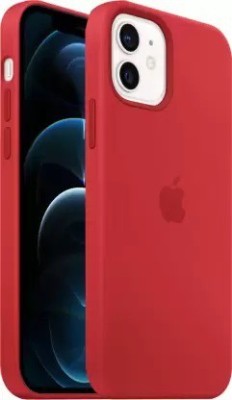 Takshiv Deal Back Cover for Apple Iphone 12 Mini(Red, Dual Protection, Silicon, Pack of: 1)