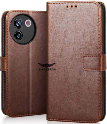 SHINESTAR. Back Cover for Vivo V30e 5G(Brown, Pack of: 1)