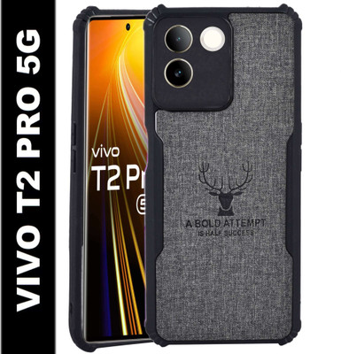 Balacase Back Cover for Vivo T2 Pro 5G(Black, Shock Proof, Pack of: 1)