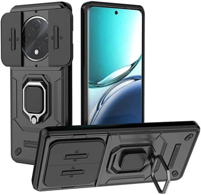 MVMS Back Cover for Oppo F27 Pro Plus 5G(Black, Shock Proof, Pack of: 1)