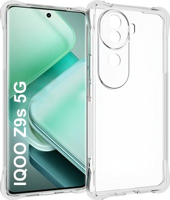 ADITI Designs Back Cover for iQOO Z9s 5G(Transparent, Camera Bump Protector, Silicon, Pack of: 1)