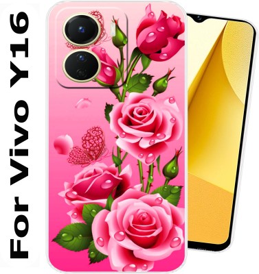 Tokito Back Cover for Vivo Y16(Transparent, Flexible, Silicon, Pack of: 1)