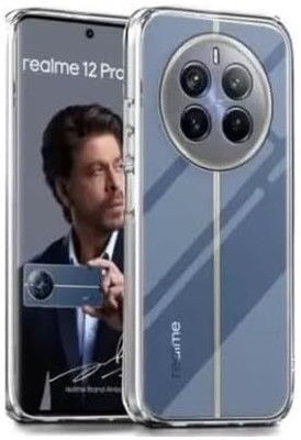 ALKSTORE Back Cover for Realme 12 Pro Plus 5G(White, Waterproof, Silicon, Pack of: 1)