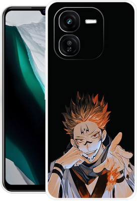 VS PRINT LINK Back Cover for IQOO Z9x 5G,I2219, Ryomen Sukuna,Printed back cover(Black, Flexible, Silicon, Pack of: 1)