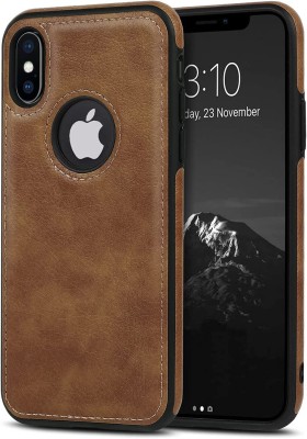 HSRPRO Back Cover for Apple iPhone XS Max(Brown, Camera Bump Protector, Pack of: 1)