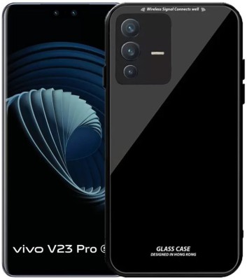 Imperium World Back Cover for Vivo V23 Pro 5G(Black, Hard Case, Pack of: 1)