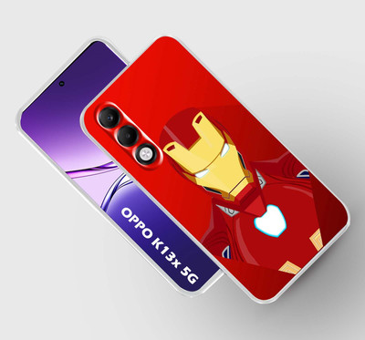 Cravation Back Cover for OPPO K13x 5G(Multicolor, Dual Protection, Silicon, Pack of: 1)
