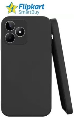 Flipkart SmartBuy Back Cover for Realme Narzo N53, Realme C53(Black, Grip Case, Silicon, Pack of: 1)