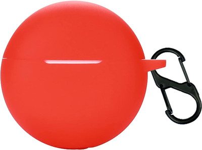 capo Silicone Press and Release Headphone Case For OPPO Enco Buds2(Red, Silicone Case Cover For Oppo Enco 2/Enco Air 2i Buds)