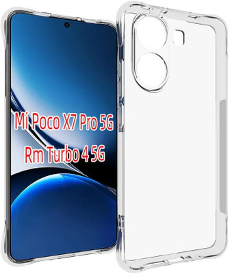 SRT Back Cover for Poco X7 Pro 5G(Transparent, Pack of: 1)