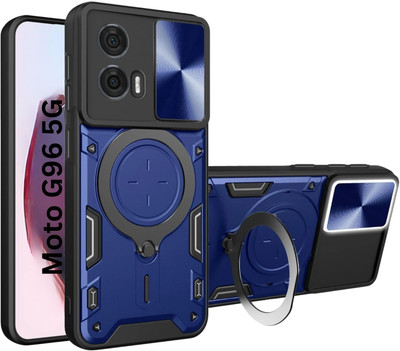 Flipkart SmartBuy Back Cover for Moto G96 5G, Motorola G96 5G(Blue, Rugged Armor, Pack of: 1)