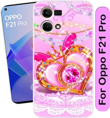 Goldista Back Cover for Oppo F21 Pro(Multicolor, Flexible, Silicon, Pack of: 1)