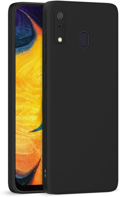 Pikkme Back Cover for Samsung Galaxy A20 / A30 / M10s(Black, Grip Case, Silicon)