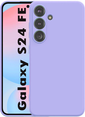 BLACK LOVIES Back Cover for SAMSUNG Galaxy S24 FE 5G, SAMSUNG Galaxy S24 FE 5G, SAMSUNG Galaxy S24 FE 5G(Purple, Shock Proof, Silicon, Pack of: 1)