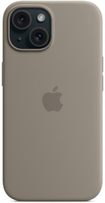 Oldcrew Back Cover for Apple iPhone 15(Beige, Matte Finish, Silicon, Pack of: 1)