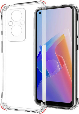 Hamz Back Cover for Oppo F21 Pro 5G(Transparent, Camera Bump Protector, Pack of: 1)