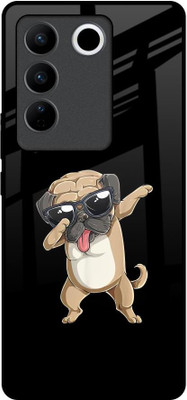 Hocopoco Back Cover for Vivo V27 5G(Black, Grip Case, Pack of: 1)