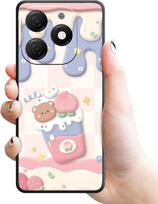 BUYMORE Back Cover for Tecno Spark 20(Multicolor, Grip Case, Silicon)