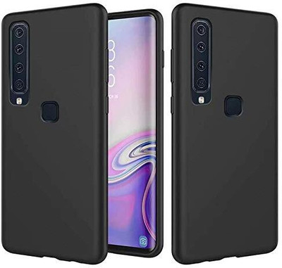 zaperhub Back Cover for Samsung Galaxy A9 2018(Black, Silicon)