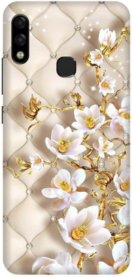 play fast Back Cover for Infinix Hot 7 Pro(Gold, White, Hard Case, Pack of: 1)
