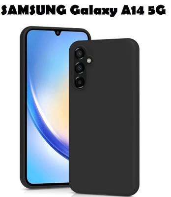 Casehub Back Cover for SAMSUNG Galaxy A14 5G, SAMSUNG Galaxy A14 5G(Black, Dual Protection, Silicon, Pack of: 1)