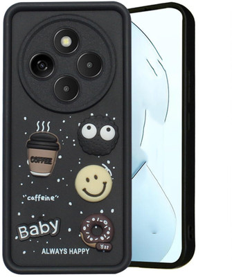Micvir Back Cover for iQOO Z10 5G(Black, Silicon, Pack of: 1)