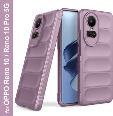 Zapcase Back Cover for OPPO Reno 10 Pro 5G(Purple, 3D Case, Silicon, Pack of: 1)