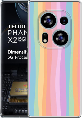 Casotec Back Cover for Tecno Phantom X2 5G(Multicolor, Flexible, Silicon, Pack of: 1)