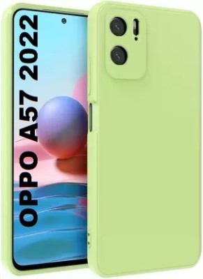 NewSelect Back Cover for OPPO A57 2022, Realme Narzo 50 5G, OPPO A77s, Oppo K10 5G, OPPO A57e, Oppo A57, OPPO A77(Green, Grip Case, Pack of: 1)