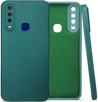 COST TO COST Back Cover for vivo Y12 Back Cover, vivo 1901 1902 1904 1940 Transparent Back Cover, vivo Y15, vivo Y17, vivo U10(Green, Shock Proof, Pack of: 1)