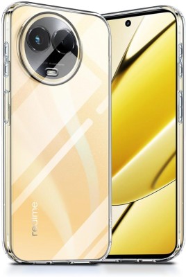 spaziogold Back Cover for Realme Narzo 60X 5G(Crystal Clear | Soft & Flexible TPU | Camera Protection)(Transparent, Shock Proof, Silicon, Pack of: 1)