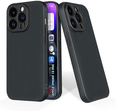 CLASSYPRINT Back Cover for Apple iphone 12 Pro(Black)