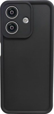 SCALEBEE Back Cover for Realme Narzo N61 / Realme C61 Soft Silicone Anti Shock Scratch Proof Protection Phone Case(Black, Flexible, Silicon, Pack of: 1)