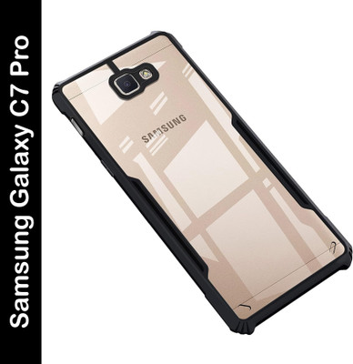 ADI Creations Back Cover for Samsung Galaxy C7 Pro(Black, Camera Bump Protector, Pack of: 1)