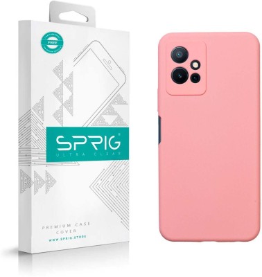 Sprig Liquid Silicone Back Cover for VIVO Y55, Y55(Pink, Shock Proof, Silicon, Pack of: 1)