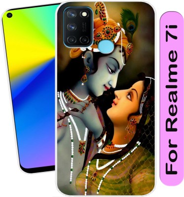 SmartGoldista Back Cover for Realme 7i(Transparent, Flexible, Silicon, Pack of: 1)