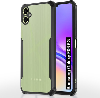 Flipkart SmartBuy Back Cover for SAMSUNG Galaxy FO6 5G(Black, Dual Protection, Pack of: 1)