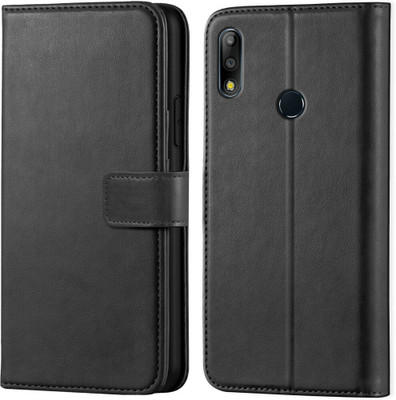 Slugabed Flip Cover for Asus Zenfone Max Pro M2(Black, Dual Protection, Pack of: 1)