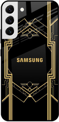 Hocopoco Back Cover for Samsung Galaxy S22 5G(Black, Gold, Pack of: 1)