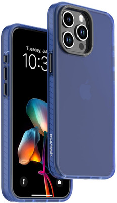 MuvTech Back Cover for OSLO iPhone 15 Pro Max with 360°S-ShockPro Technology | 3-in-1 Hybrid Design Impact-Proof(Blue, Waterproof, Pack of: 1)