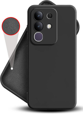 GLOBAL NOMAD Back Cover for vivo T4x 5G(Black, Flexible, Silicon, Pack of: 1)