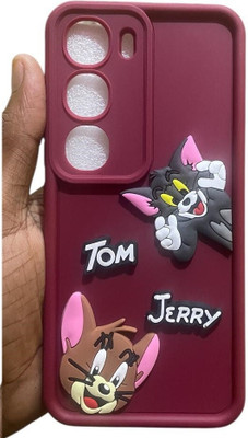 Rwm Back Cover for vivo Y29 5G(Purple, Flexible, Silicon, Pack of: 1)