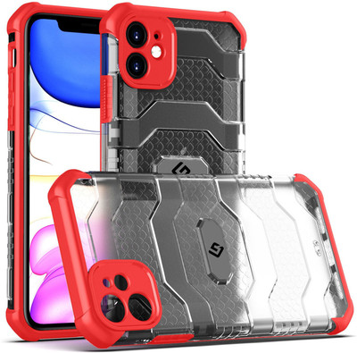 Golden Sand Back Cover for Apple iPhone 11(Red, Shock Proof, Pack of: 1)