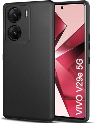 Aaralhub Back Cover for vivo V29e 5G(Black, Dual Protection)