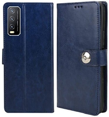 Loopee Back Cover for Vivo Y20, Model V2029, Vivo Y20i, Model V2027, Vivo Y12s 2033, Y20A, Y20g(Blue, Dual Protection, Pack of: 1)