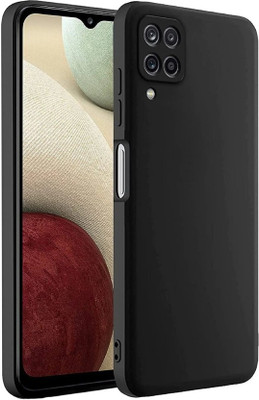 DMJHP Back Cover for Samsung Galaxy M12(Black, Pack of: 1)
